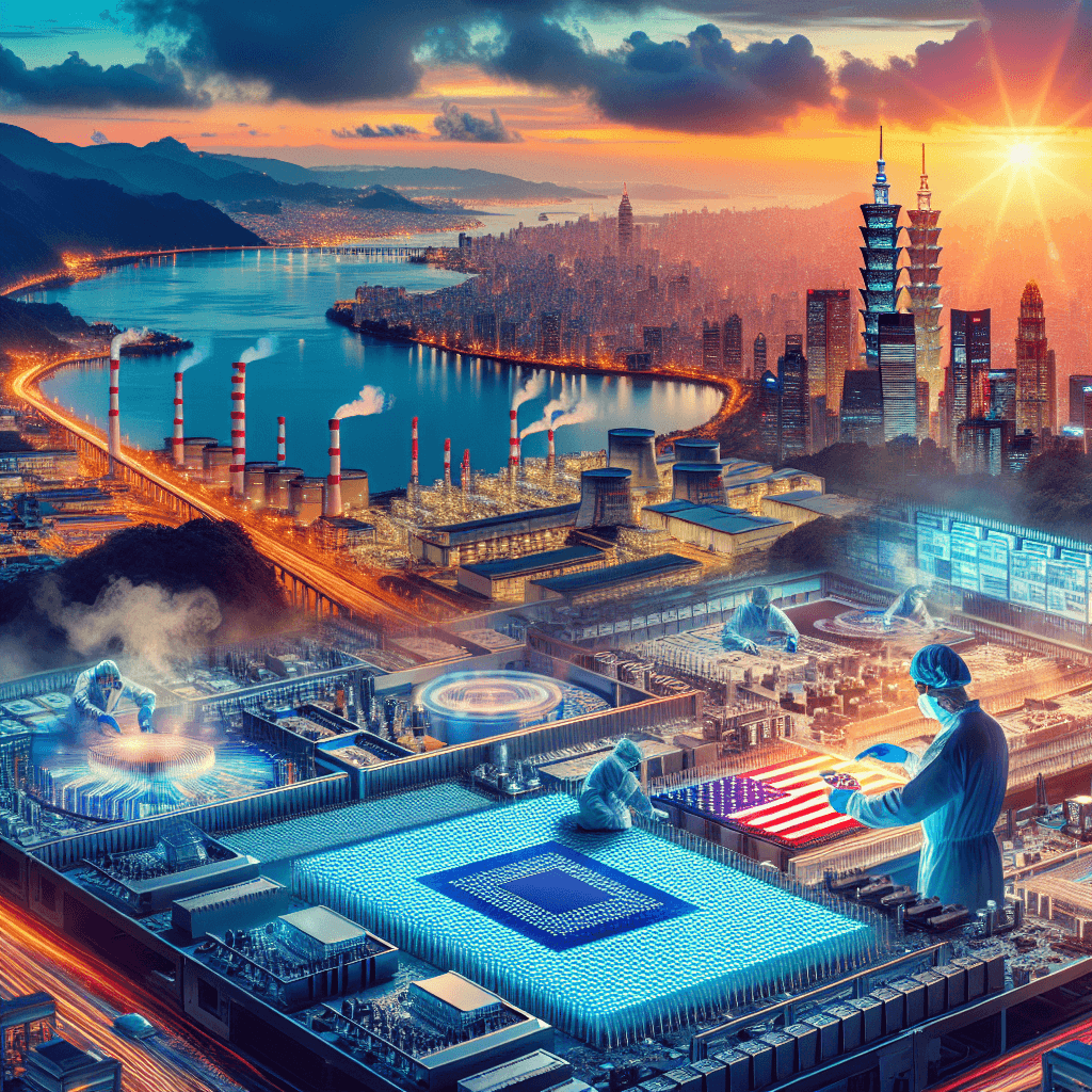 美國商務部長倡導在台灣和美國平分晶片製造