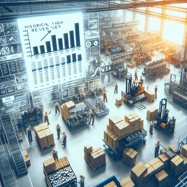 覆銅板製造商欣興達成歷史上第二高的九月營收，增幅達 8.45%