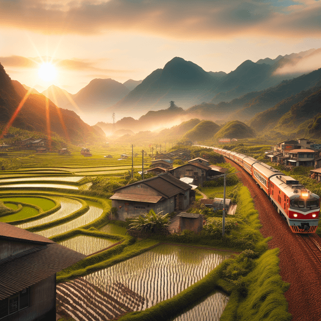 南山人壽的社區關懷列車來到苗栗泰安鄉