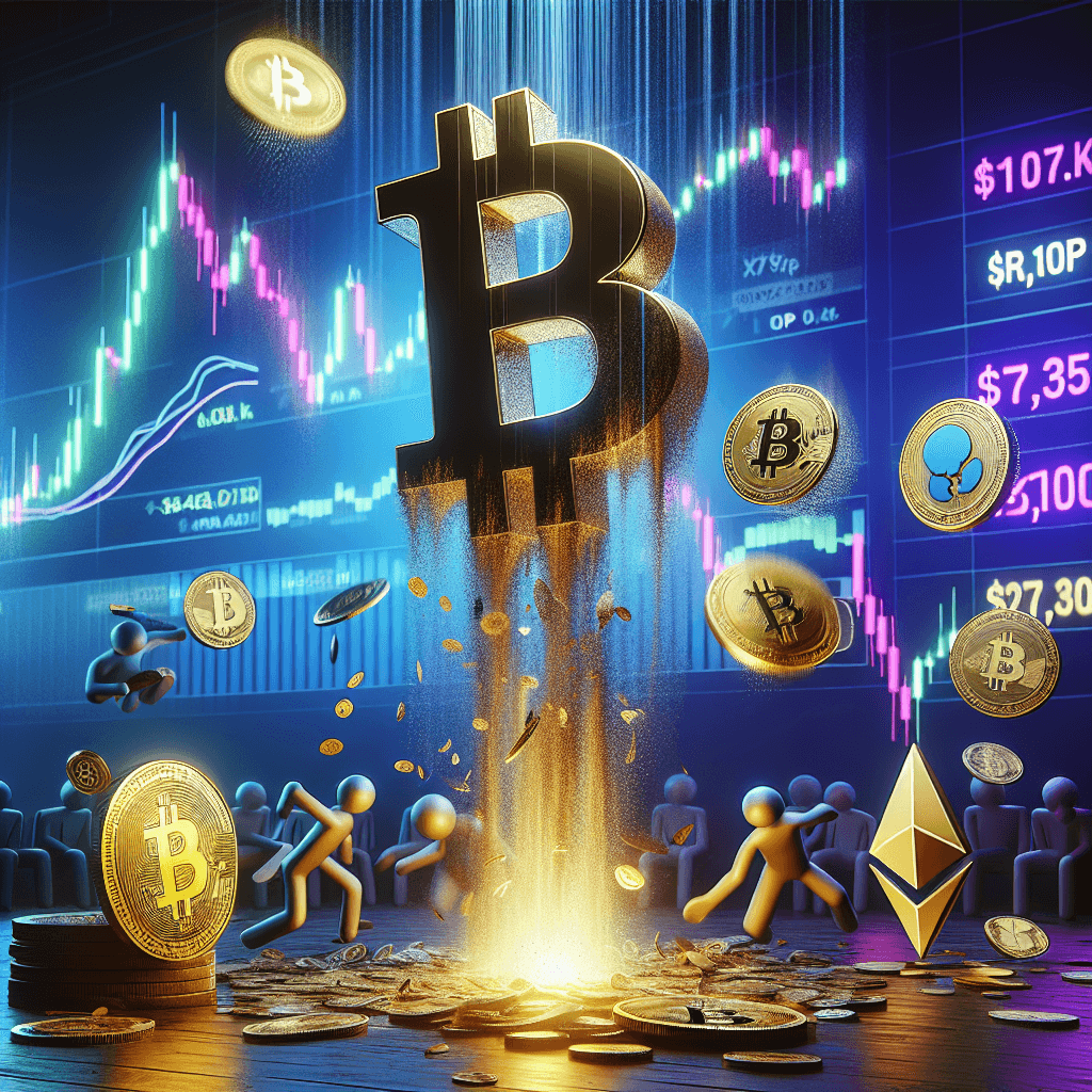 比特幣跌破十萬七千美元，市場猶豫中XRP和ADA週損失