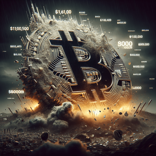 比特幣跌破 106,000 美元，因看漲押注導致 8 億美元加密貨幣損失