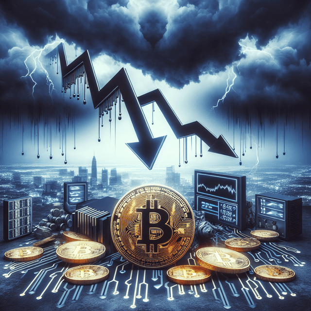 加密貨幣股下跌，比特幣達到 84K 美元