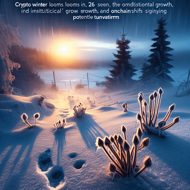 機構採納與鏈上發展：2026年可能的加密貨幣寒冬