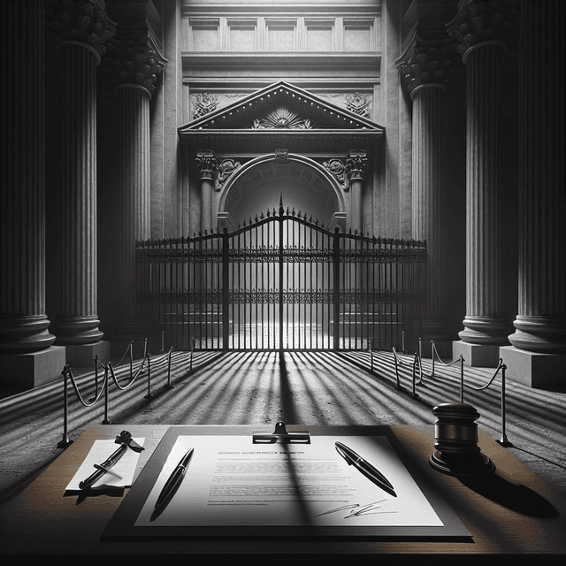 美國政府因資金僵局部分關閉