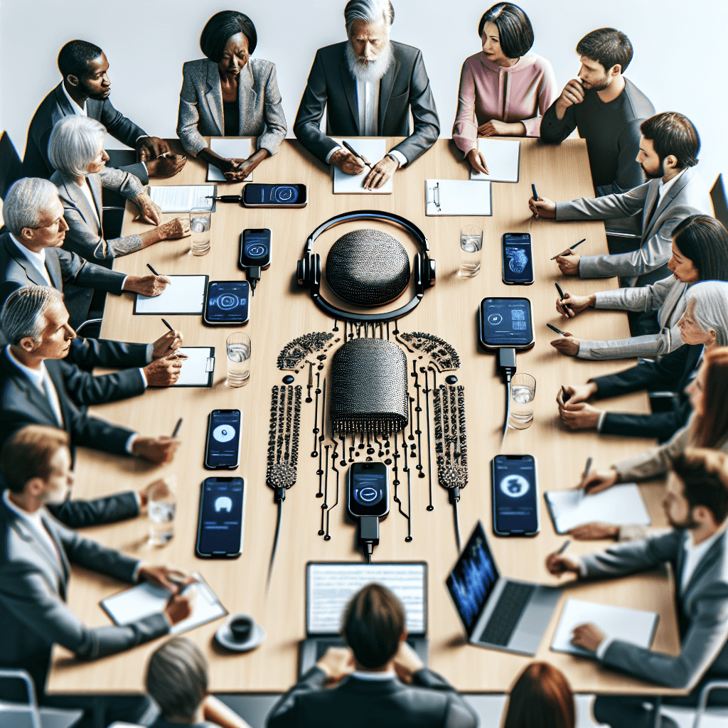 由 AI 驅動的筆記設備革新會議轉錄