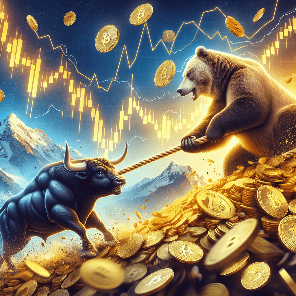 隨著美國股市下跌及經濟憂慮，黃金飆升，比特幣走低