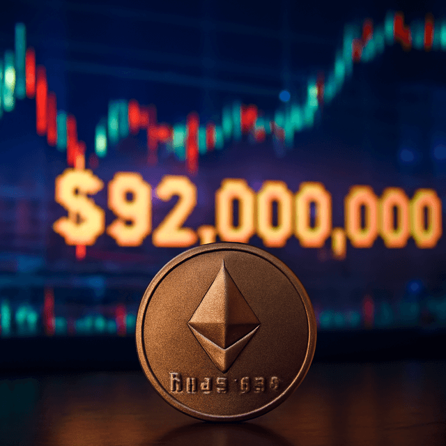 BitMine 將以太幣持倉增加 9200 萬美元，達到近 5% 流通量並推進質押計劃