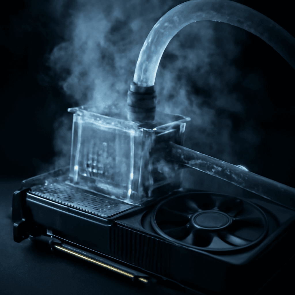 NVIDIA 的「溫水」冷卻：提高溫度如何降低能耗並節省用水