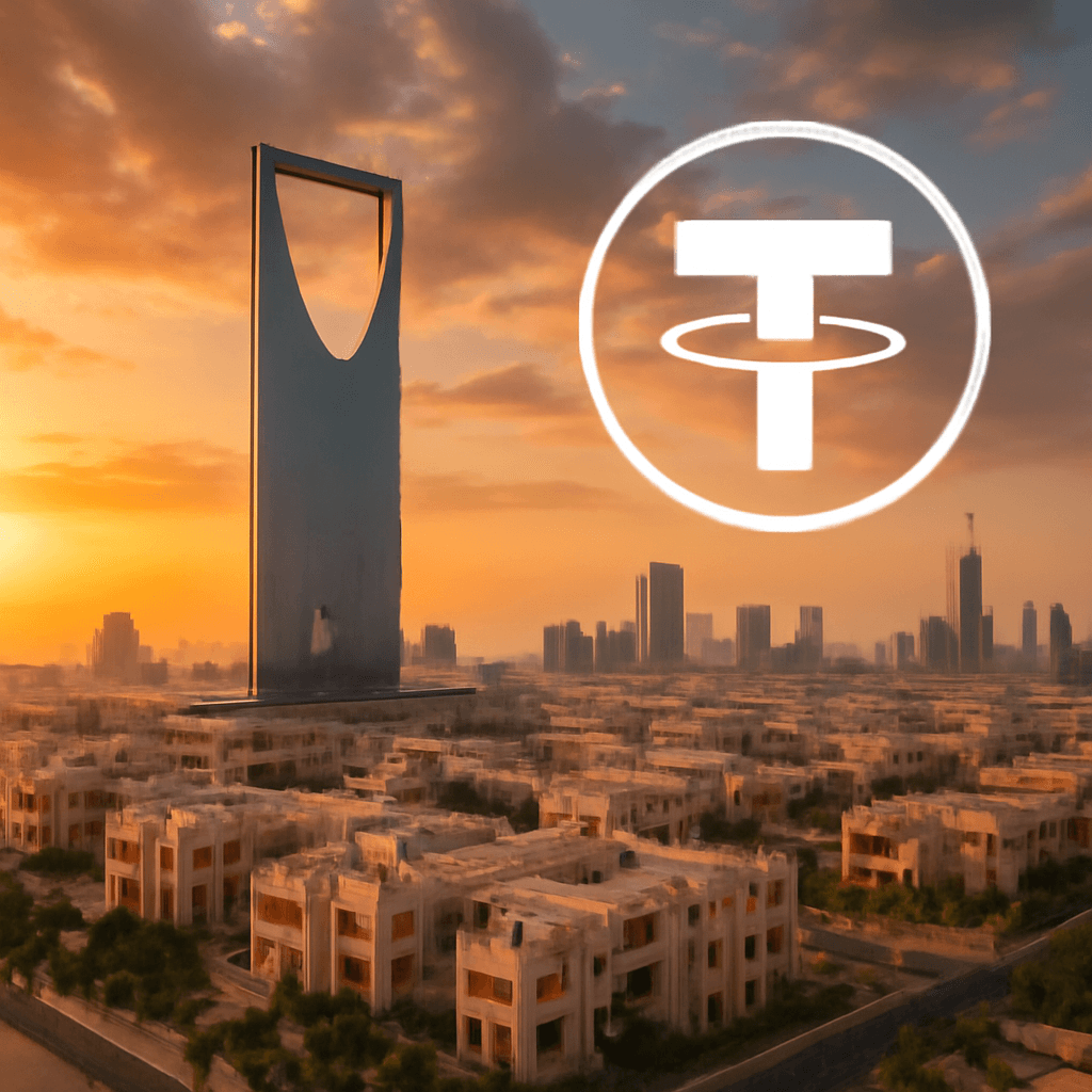 Tether 擴大代幣化觸角，從機構房地產開始進入沙烏地阿拉伯