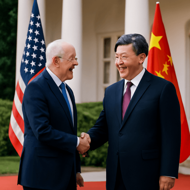 習近平開始國事訪問時，美中貿易停火延長兩個月，貝森特表示