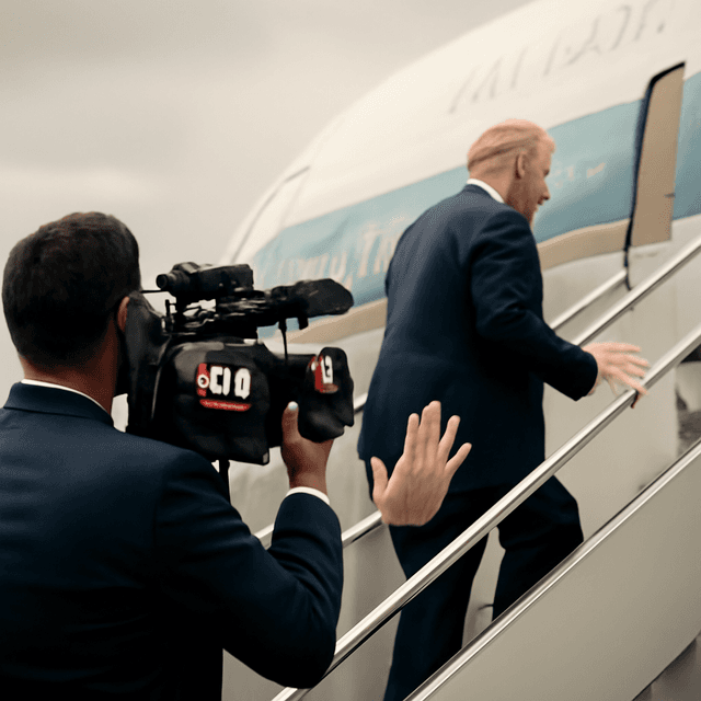 白宮將 CNN 排除在總統搭乘空軍一號出訪之外